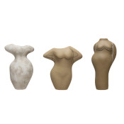 Set of 3 Terra-cotta Body Vase