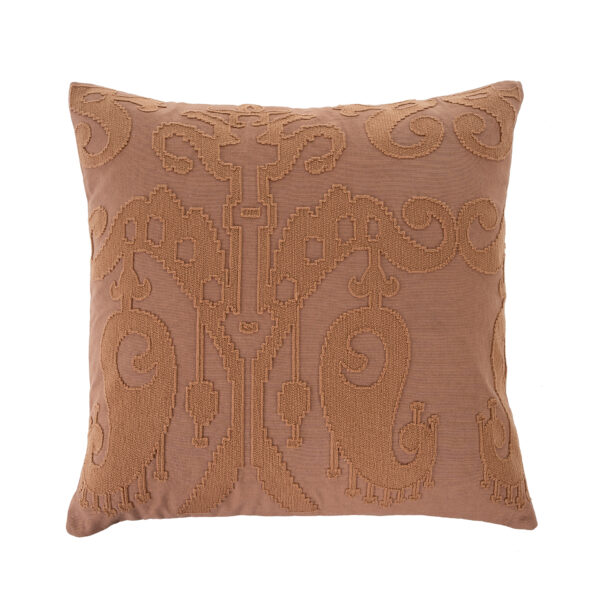 20X20 Embroidered Ikat Pillow
