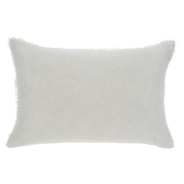16X24 Lina Linen Pillow, Ivory